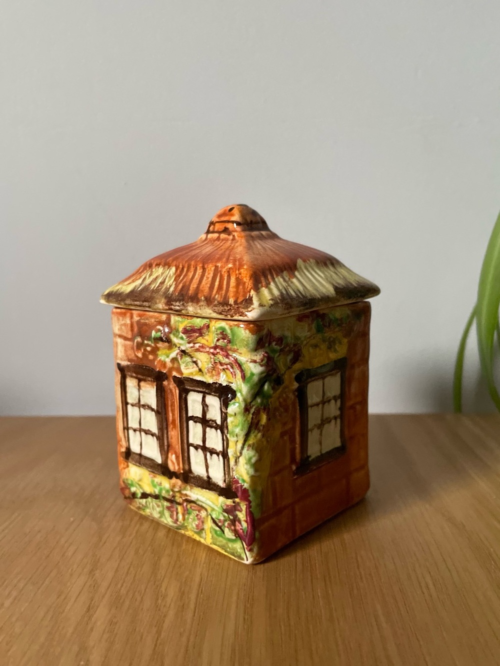 Vintage Price Brothers Cottage Ware Sugar Bowl Jar Pot 1940s